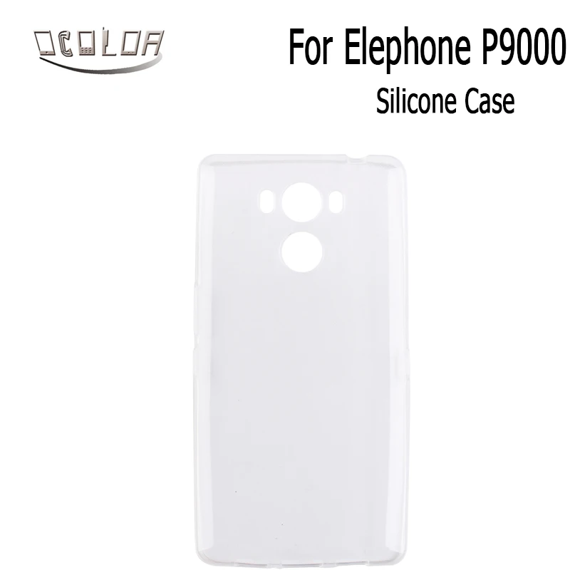 

ocolor For Elephone P9000 P9000d P9000E Silicone Case Original Transparent Anti-knock TPU Back Case Phone Protective Cover