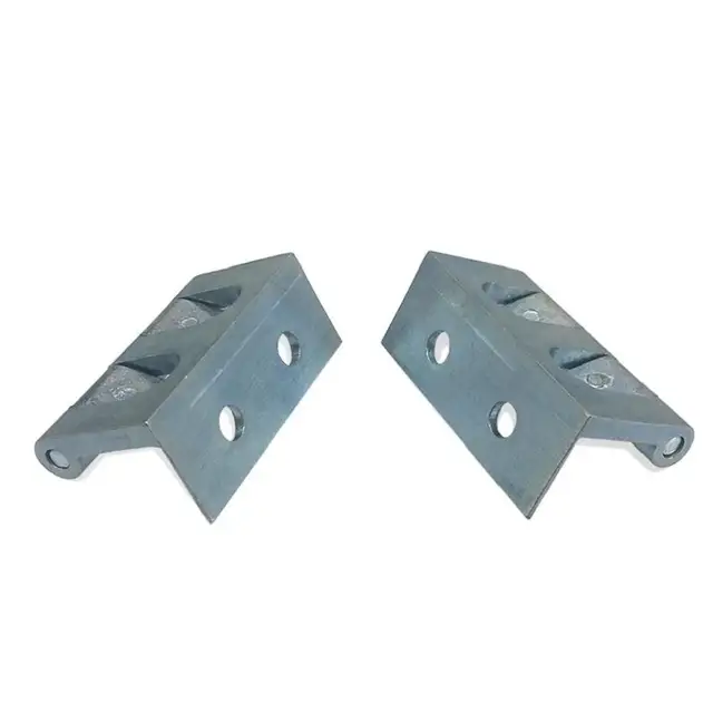 Zinc Alloy Chassis Hinges Iron Cabinet Door Single 2 Folding Hinge