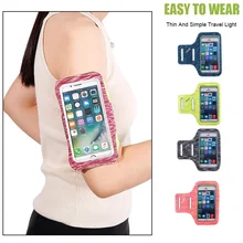 

Waterproof PU Sports Running Arm Band Phone Case Holder Pouch For iPhone X 8 7 6 6S Plus SE 5 5C 5S 4 4S Workout Gym Cover Bag