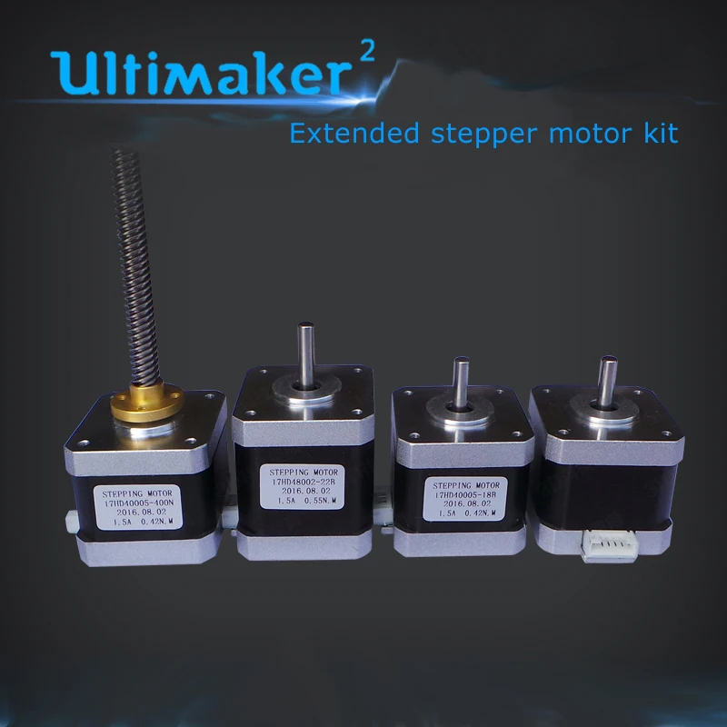 3D printer UM2+ Ultimaker2+ Extended stepper motor kit include X Y -axis motors Z-axis 42 screw linear stepper motor