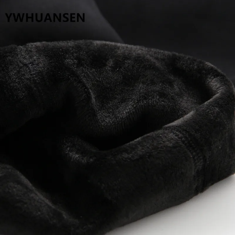 YWHUANSEN зимние теплые колготки бархатные чулки для девочек из кашемира и хлопка