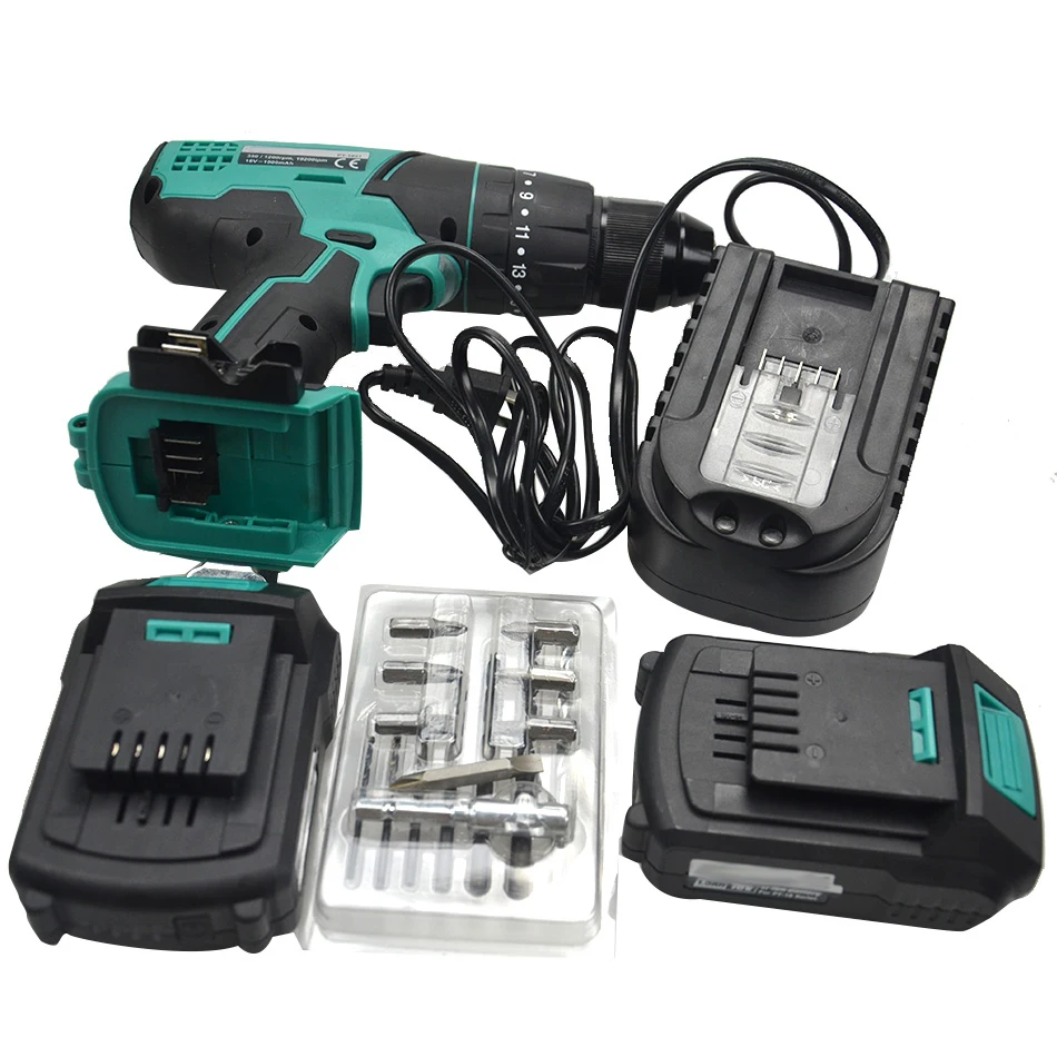PT 1801G 18V Lithium Battery Impact Drill Set Charging Drillin