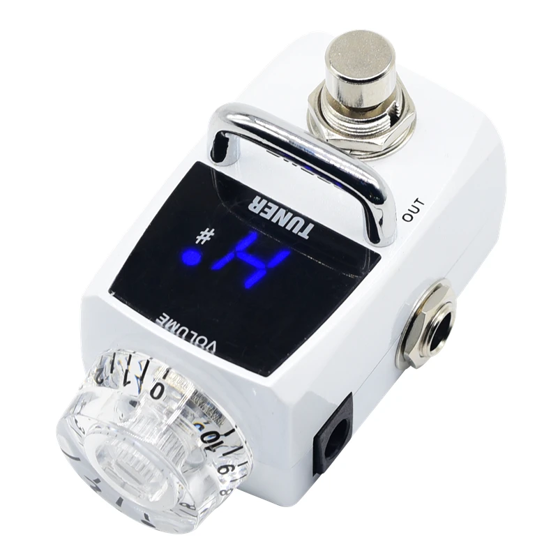 Hotone Smart Tiny Tuner LED Tuning Display True Bypass Guitar Pedal Tuner STU-1