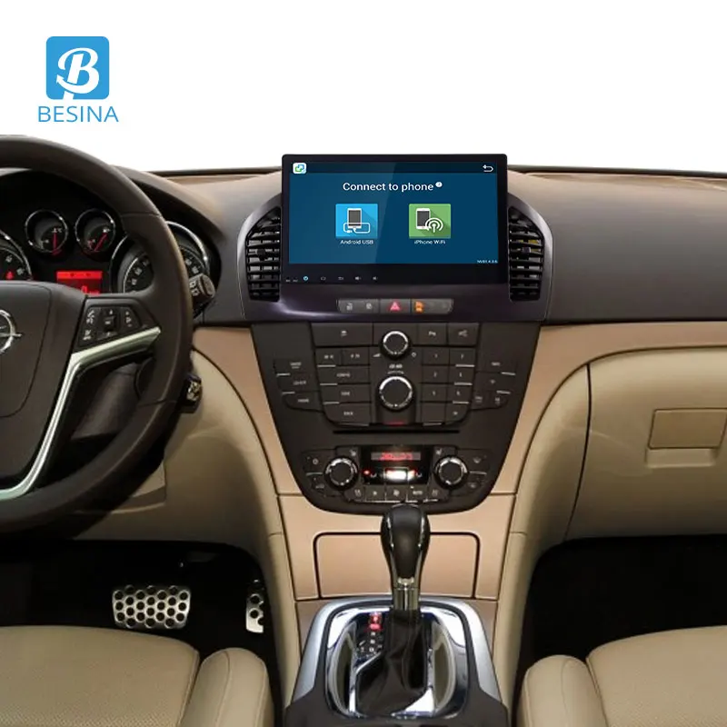 Perfect Besina 9 inch Android 8.0 Car Radio For Buick Regal 2009 Multimedia Player GPS Navigation WIFI 2G+32G Stereo WIFI RDS Auto Audio 5