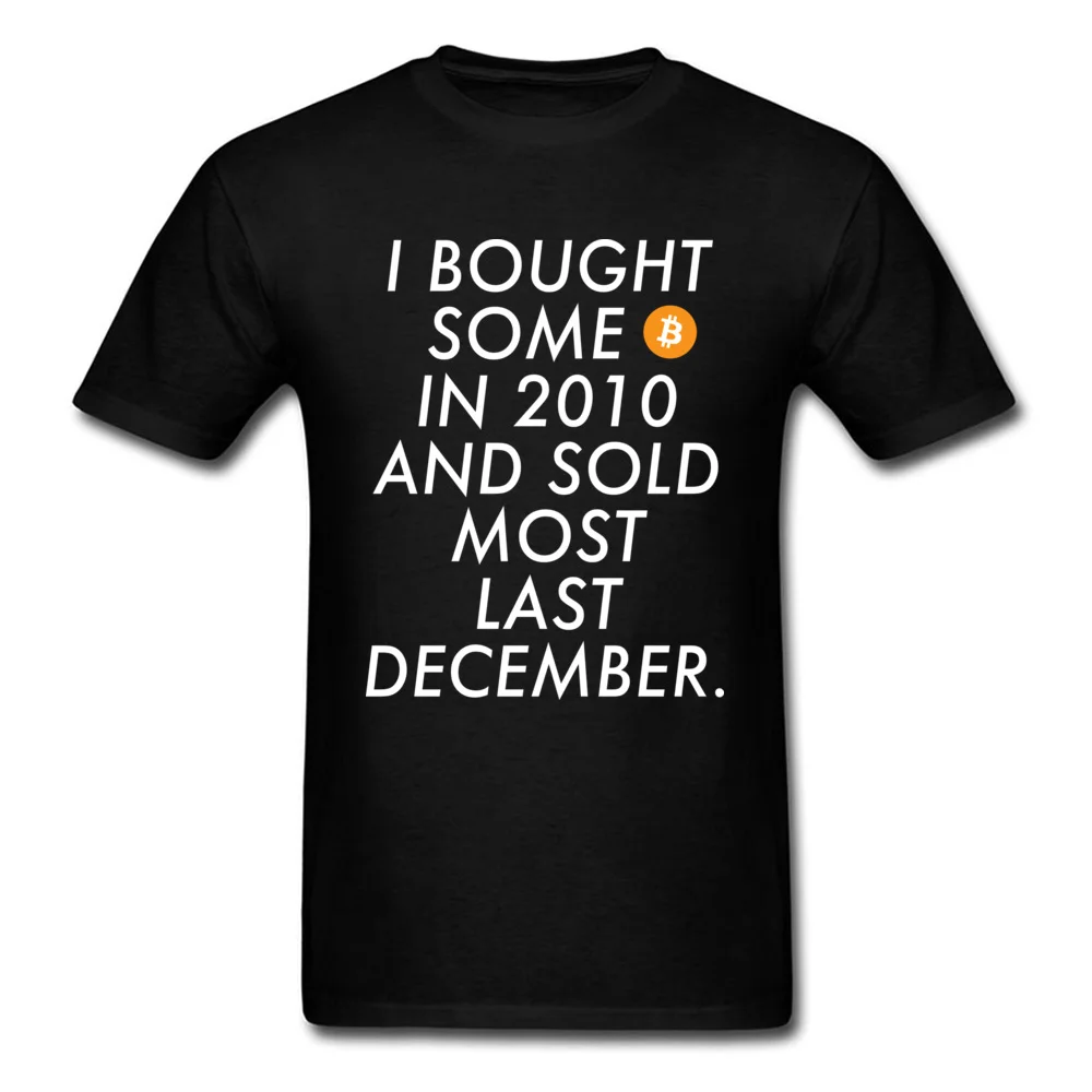 Latest Men's Top T-shirts bitcoin investor Customized Tops T Shirt Summer/Fall 100% Cotton Round Neck Top T-shirts Short Sleeve bitcoin investor black