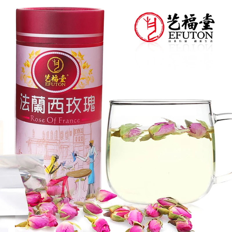 

Premium Chinese Herbal tea rose tea flower french pink rose the China health care herb scented tea 80g