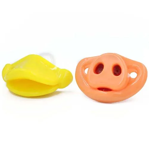 Модные забавные детские пустышки силиконовые Smoother ортодонтический Прорезыватель для зубов соски