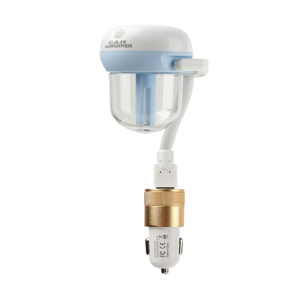 

1Pcs 12V Car Air Humidifier Aroma Diffuser Aromatherapy Essential Oil Diffuser Mist Maker Fogger Mini Air Purifier