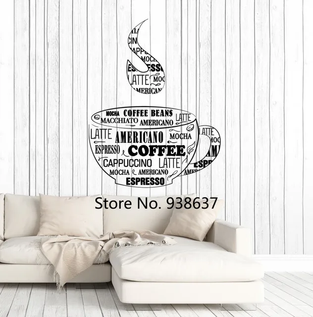 Best Offers Creative Vinyl Wall Decal Coffee Cup Shop Words Kitchen Dining Room Decoration Art Stickers Home Decor Living Room Decals ZB012 Best Offers Creative Vinyl Wall Decal Coffee Cup Shop Words Kitchen Dining Room Decoration Art Stickers Home Decor Living Room Decals ZB012