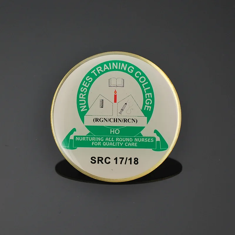 

Manufacturer custom enamel pin new personality printing epoxy badge