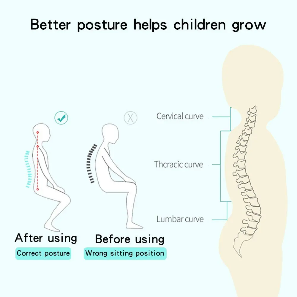 Написание сидя Корректор осанки регулируемое защитное средство для зрения коррекция для детей подарок на день детей выпрямитель