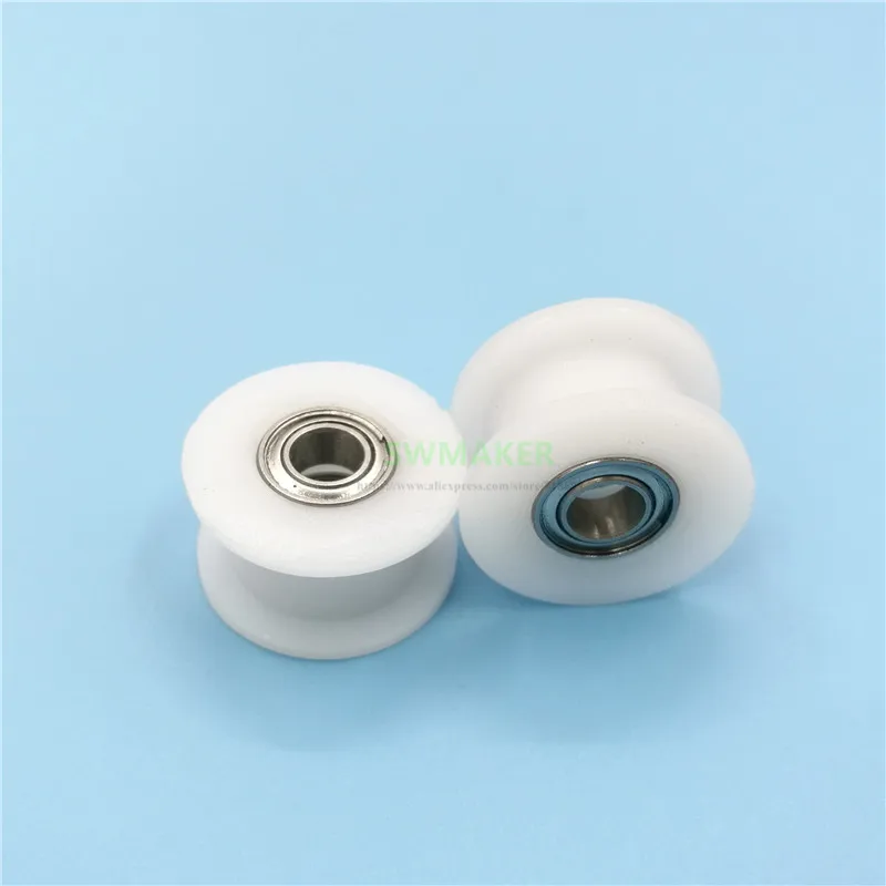 10pcs Smooth TIMING BELT IDLER PULLEY BEARING Delrin POM H Wheel 3 4 5 
