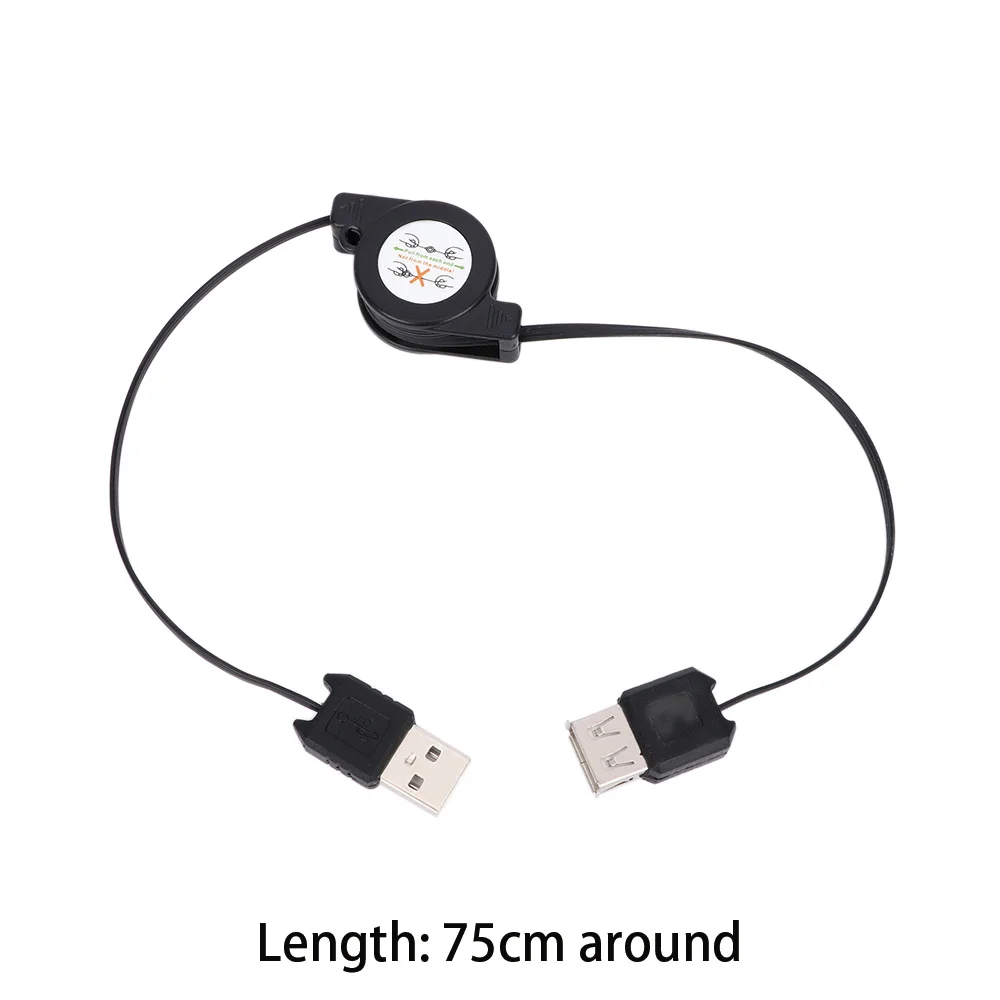 Шнур Micro USB для синхронизации и передачи данных Выдвижной плоский провод питания