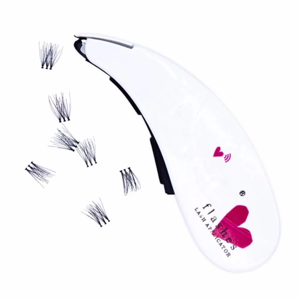 

Eyelash Stapler Eye Make up Tool Mini False Eyelashes Contains 45 Lash Buds Natural Curl Eye Lash Extensions Tool 45 Clusters