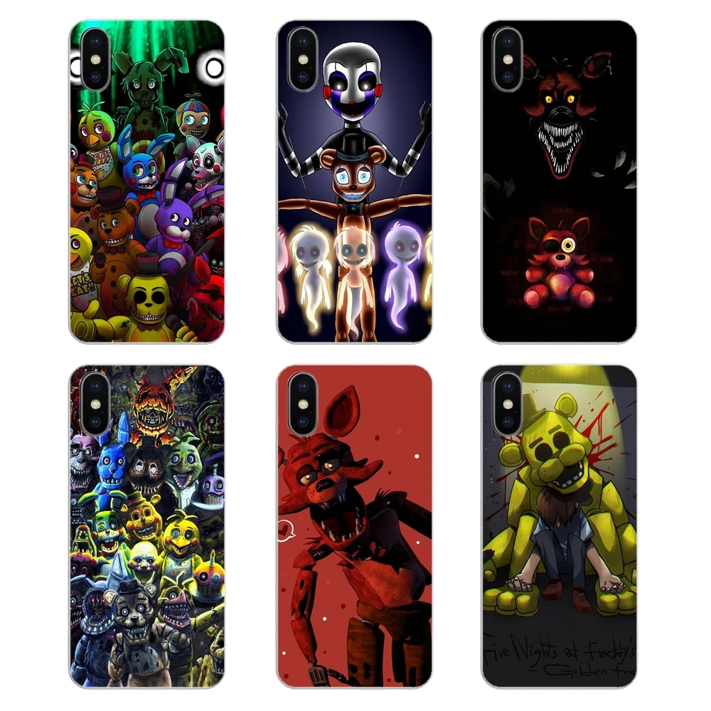 Силиконовый чехол для Samsung Galaxy A5 A6 A7 A8 A9 J4 J5 J7 J8 2017 2018 Plus Prime Five Nights At Freddy pizzeria Art Poster |
