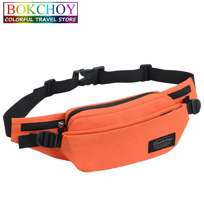 

Multi-pockets Leisure belt bag Business Waist Packs Anti-theft Portable Men Women Waist Bag