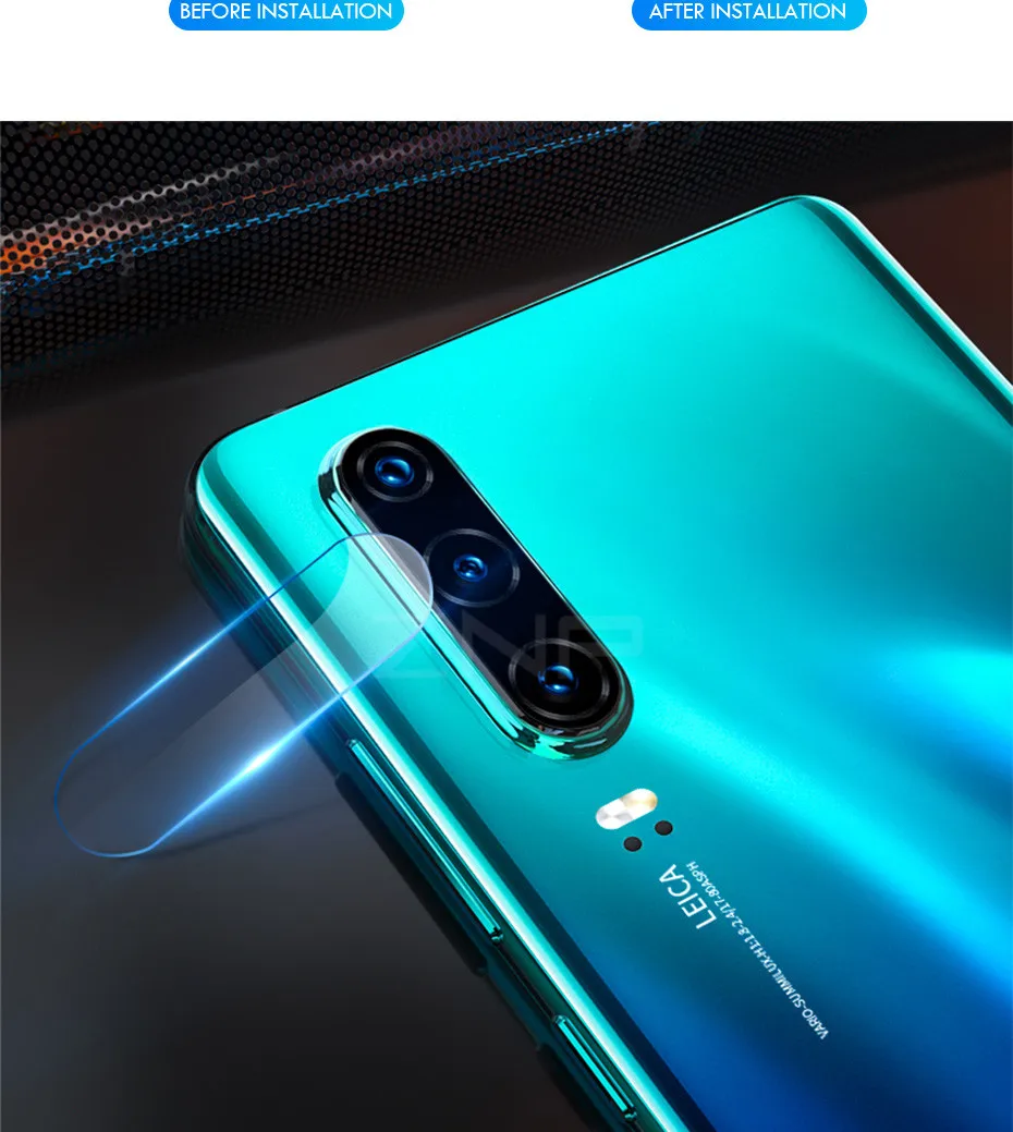 ZNP Защитное стекло для объектива камеры для huawei P30 P20 Pro Lite защитное закаленное стекло для huawei P30 mate 20 Lite Pro стеклянная пленка