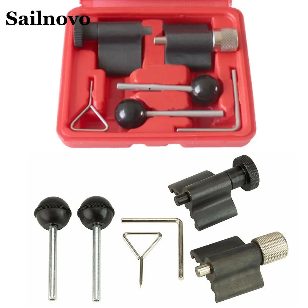 

6pcs Universal Diesel Engine Timing Cam Crank Locking Tool Set Engine Timing Crank and Cam Tools Set For VW AUDI T10050 T10100