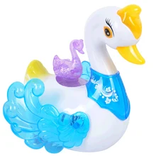 Лебедь яйца Дети Электрическая универсальная головоломка игрушка Черепаха утка яйца с концертом