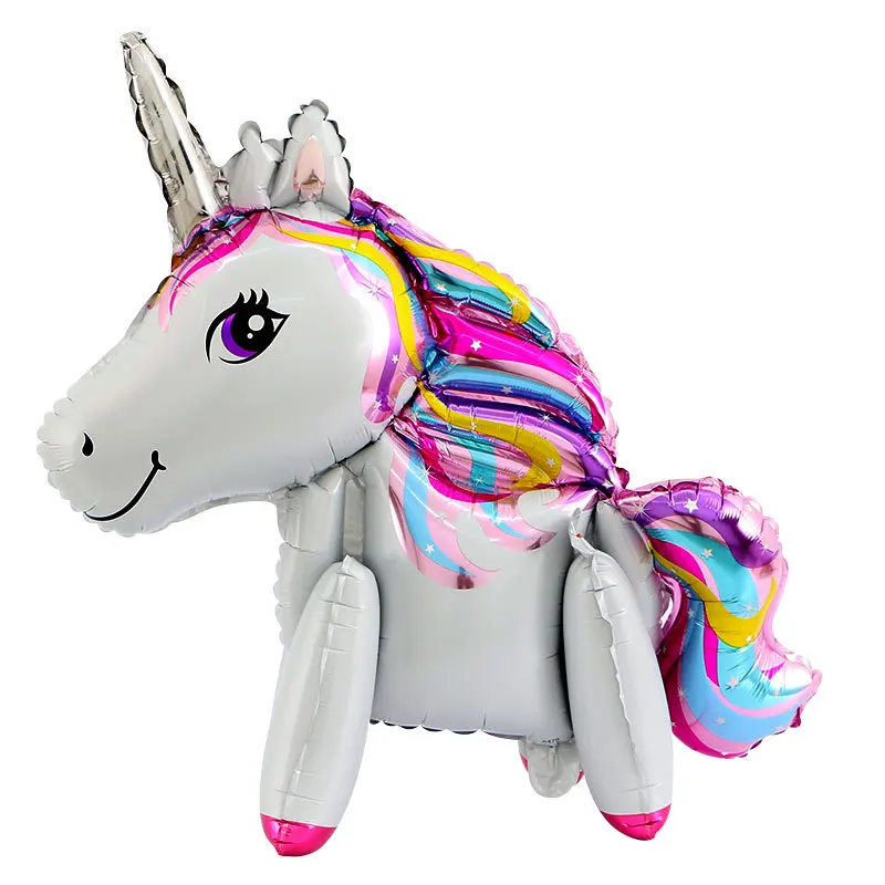 

1pcs 60*60cm Cute Unicorn Balloons Foil Balloons Kids Happy Birthday Party Baby Shower Wedding Decorations Party Supplies Globos