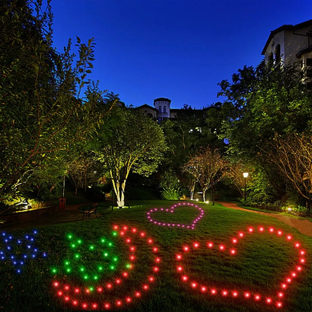 

Outdoor LED String Lights For Wedding Party Waterproof Garden Lamp Lightweight String Lamp Lawn Patio Decoration