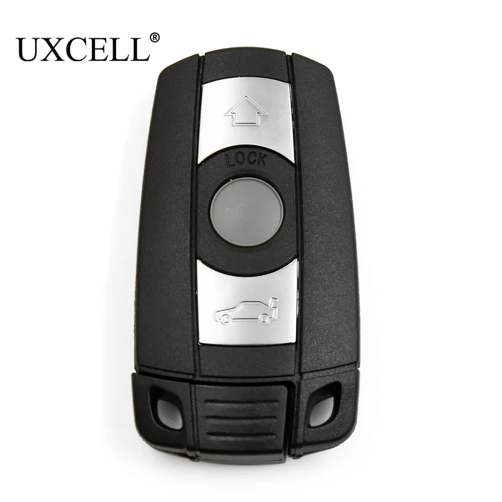 UXCELL 3 кнопки вставить брелок удаленный чехол Замена оболочки для KR55WK49127 KR55WK49123 для BMW 1 3 5 7 серии E90 E92 E93