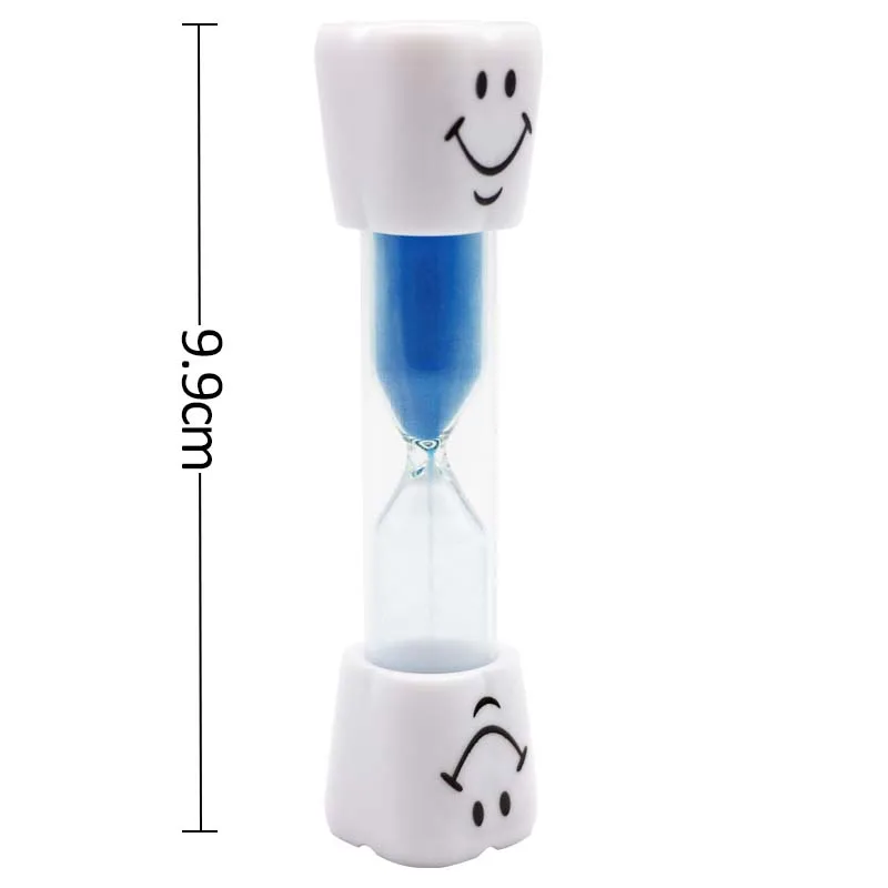 1pc Dental Teeth Shape Sand Hourglass Smiley Sand Clock Kids Tooth Brush Timer 3/Three Minutes Sand Glass Dentist Gifts Tools