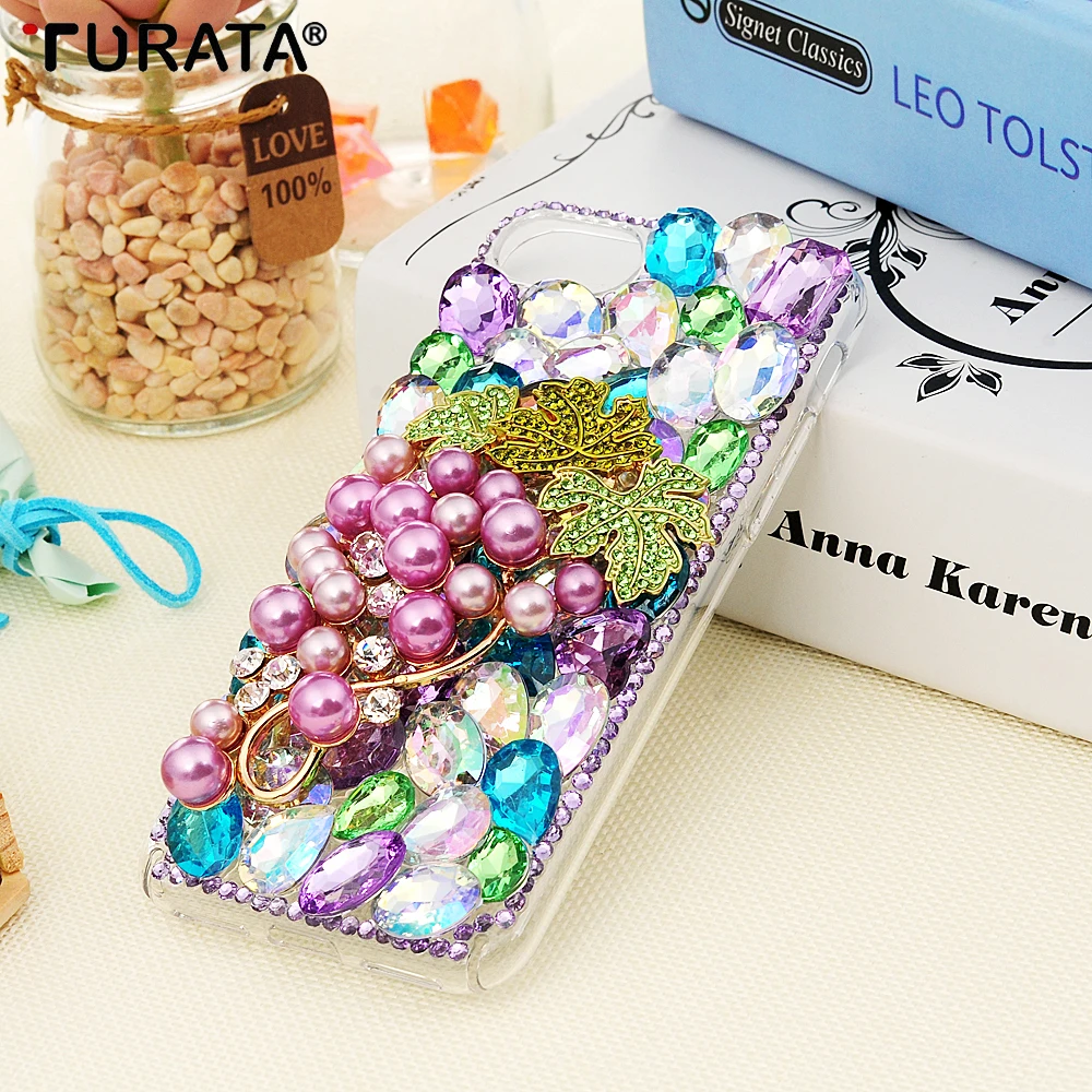 3D Кристальный Блестящий телефон Стразы чехол для iphone X 5 5S SE 6 S 7 8 Plus Алмазный Coque Capa