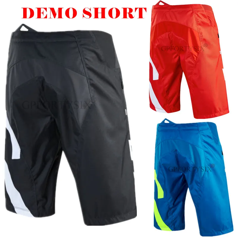 

Men Off-Road DH MTB MX Downhill Shorts DEMO Motocross Racing Bicycle SPRINT MTB DOWNHILL DH SHORTS BLACK/RED ACE bicycle short