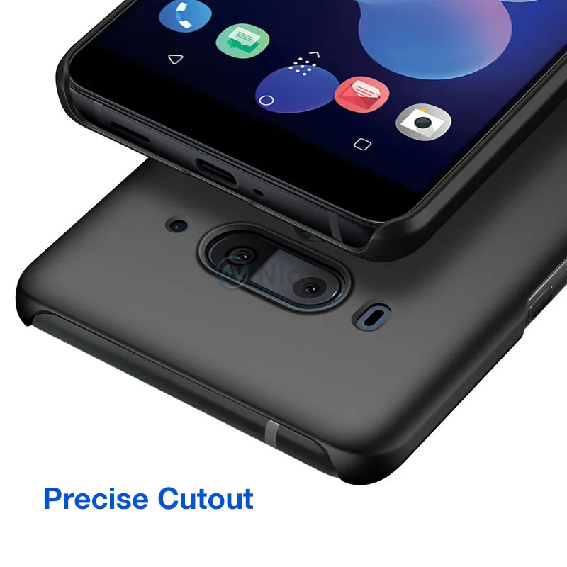 Luxury Plastic Matte Phone Case For HTC U12+ 6.0 inch Super thin Slim Hard PC Case Cover For HTC U12 plus Shockproof Back Cover  (1)