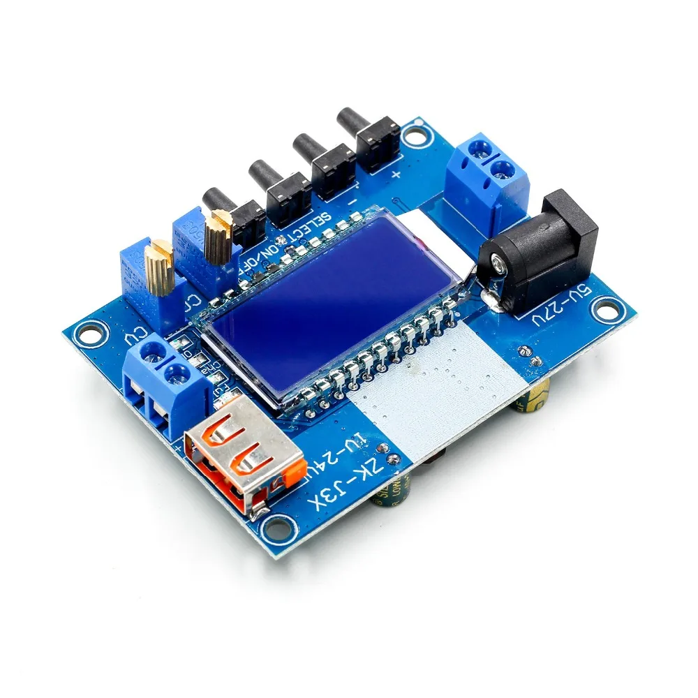 Высокая Точность DC понижающий преобразователь CC CV силовой модуль 1-24 В 3 А Регулируемый источник питания Емкость Вольтметр Амперметр