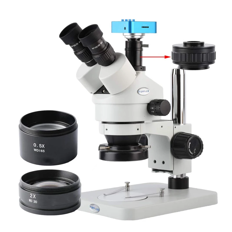 3.5X-90X Vergroting HDMI Full HD Digitale Microscoop Camera 16MP 1080 P 60FPS HDMI/USB Industrie Trinoculaire Stereo microscoop 3.5X-90X Vergroting HDMI Full HD Digitale Microscoop Camera 16MP 1080 P 60FPS HDMI/USB Industrie Trinoculaire Stereo microscoop