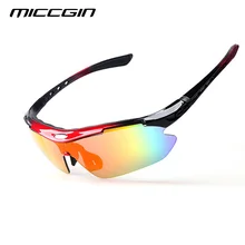 MICCGIN поляризационные велосипедные солнцезащитные очки для спорта на открытом воздухе, велосипедные очки, солнцезащитные очки GogglesEyewear с 5 линзами