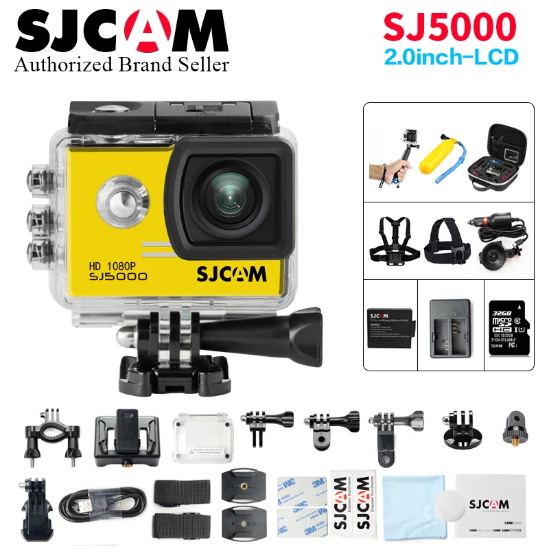 Original SJCAM SJ 5000 2 0 LCD Screen NTK96655 font b Action b font Camera Upgrade