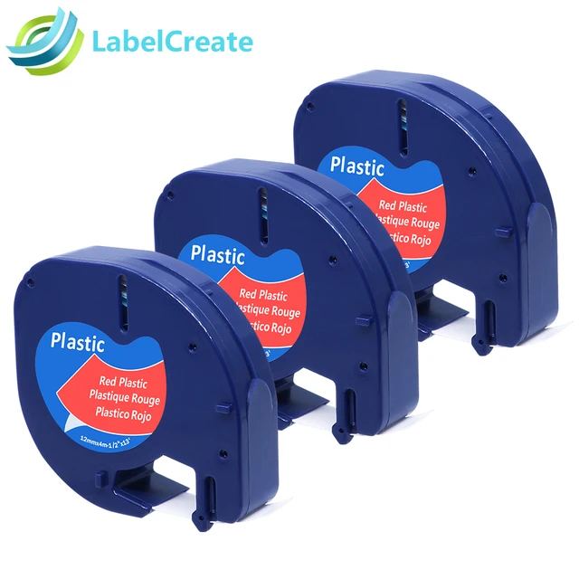 Best Offers 3pcs Compatible DYMO LetraTag Tape 91203 91223 Black on Red 12mm Plastic DYMO Label Printer DYMO LetraTag Label Maker dymo tape Best Offers 3pcs Compatible DYMO LetraTag Tape 91203 91223 Black on Red 12mm Plastic DYMO Label Printer DYMO LetraTag Label Maker dymo tape