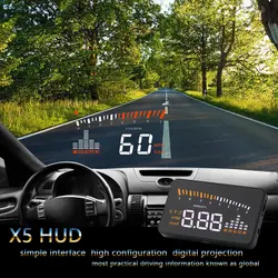 3 дюймов экран автомобиля HUD Дисплей Цифровой спидометр автомобиля для Porsche Cayenne Panamera Macan