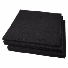 

Black Biochemical Cotton Filter Foam Sponge Fish Tank Aquarium Pad Reef Filtration Lightweight Softness Aquatic Filters 3 Sizes