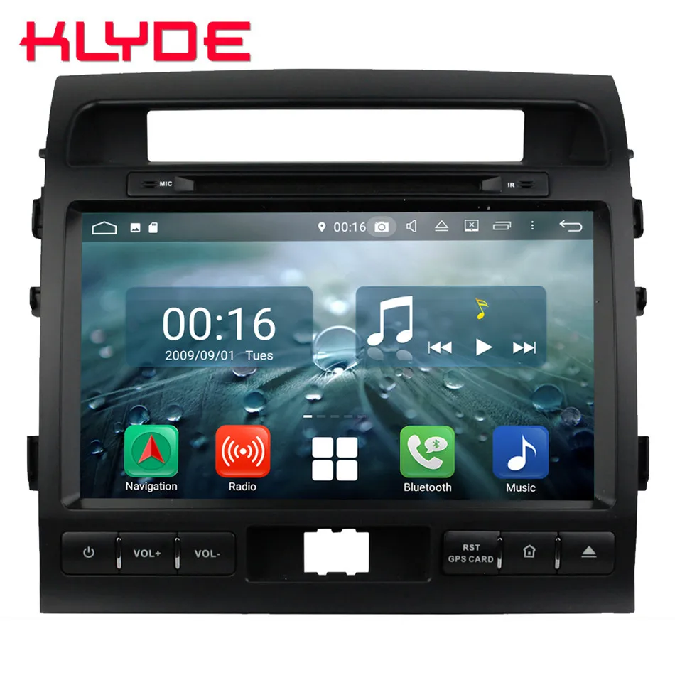

9" IPS Octa Core 4G Android 8.1 4GB RAM 64GB ROM Car DVD Multimedia Player Radio Stereo For Toyota Land Cruiser LC200 2007-2015