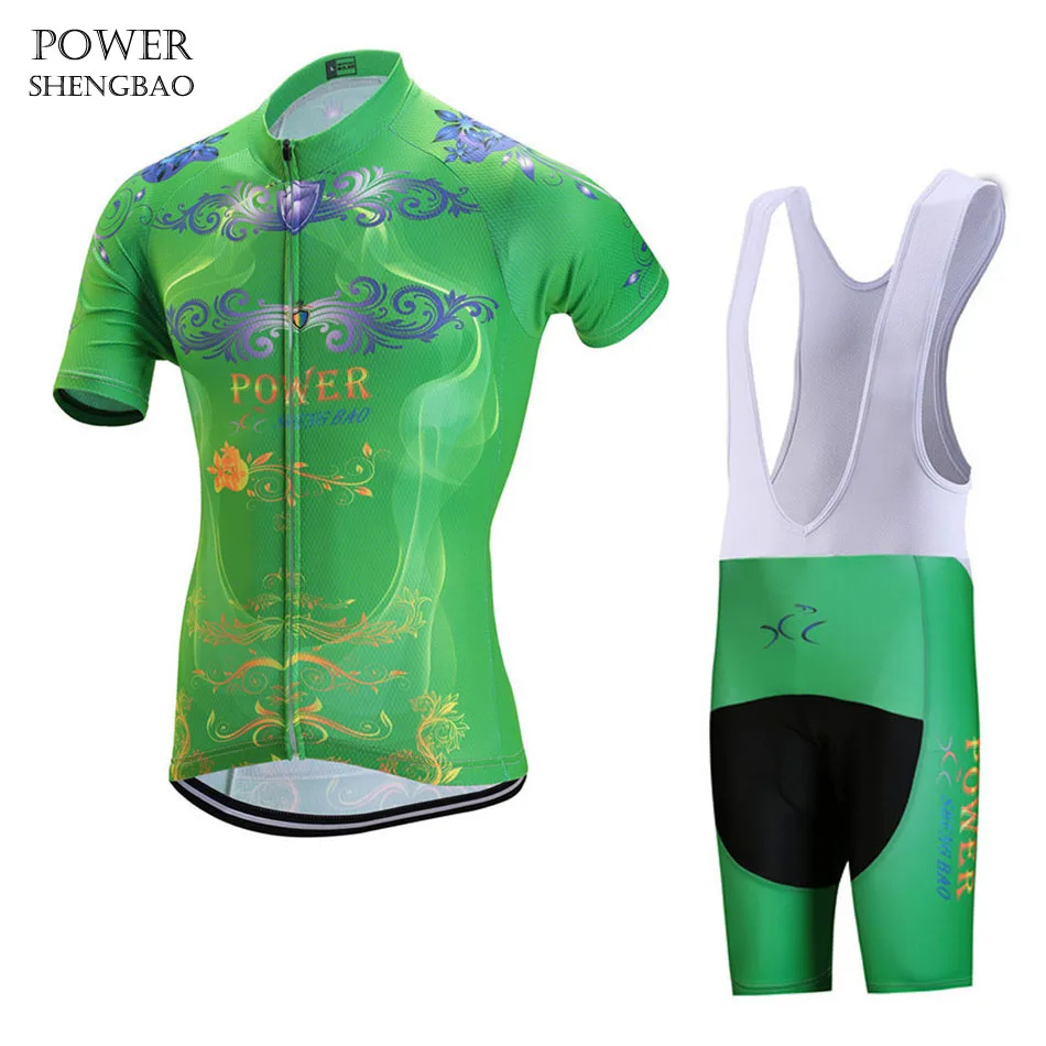 POWER SHENGBAO New Brand Breathable Mountain Bicycle Cycling Sets/Quick-Dry Ropa Ciclismo racing Clothing | Спорт и развлечения
