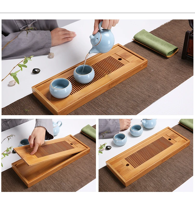  TANGPIN bamboo tea trays tea board accessories kung fu tea tray table