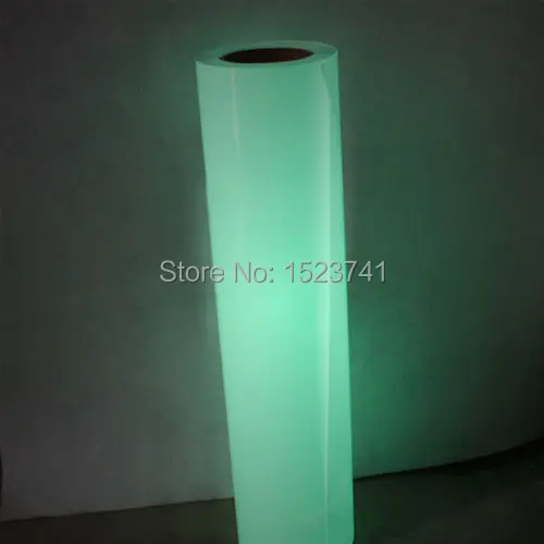 

2yards PU Vinyl Glow In The Dark Light Heating Transfer Vinyl Heat Press