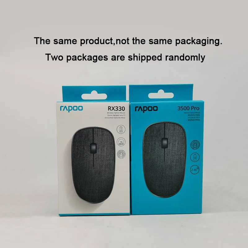 Оригинальная тканевая оптическая беспроводная мышь Rapoo USB игровая с мягким