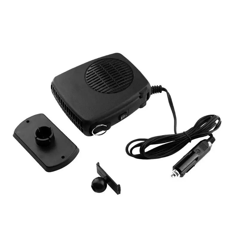 Car Heater 12V Car Heating Fan Electric Cold Warming Fan Heated on