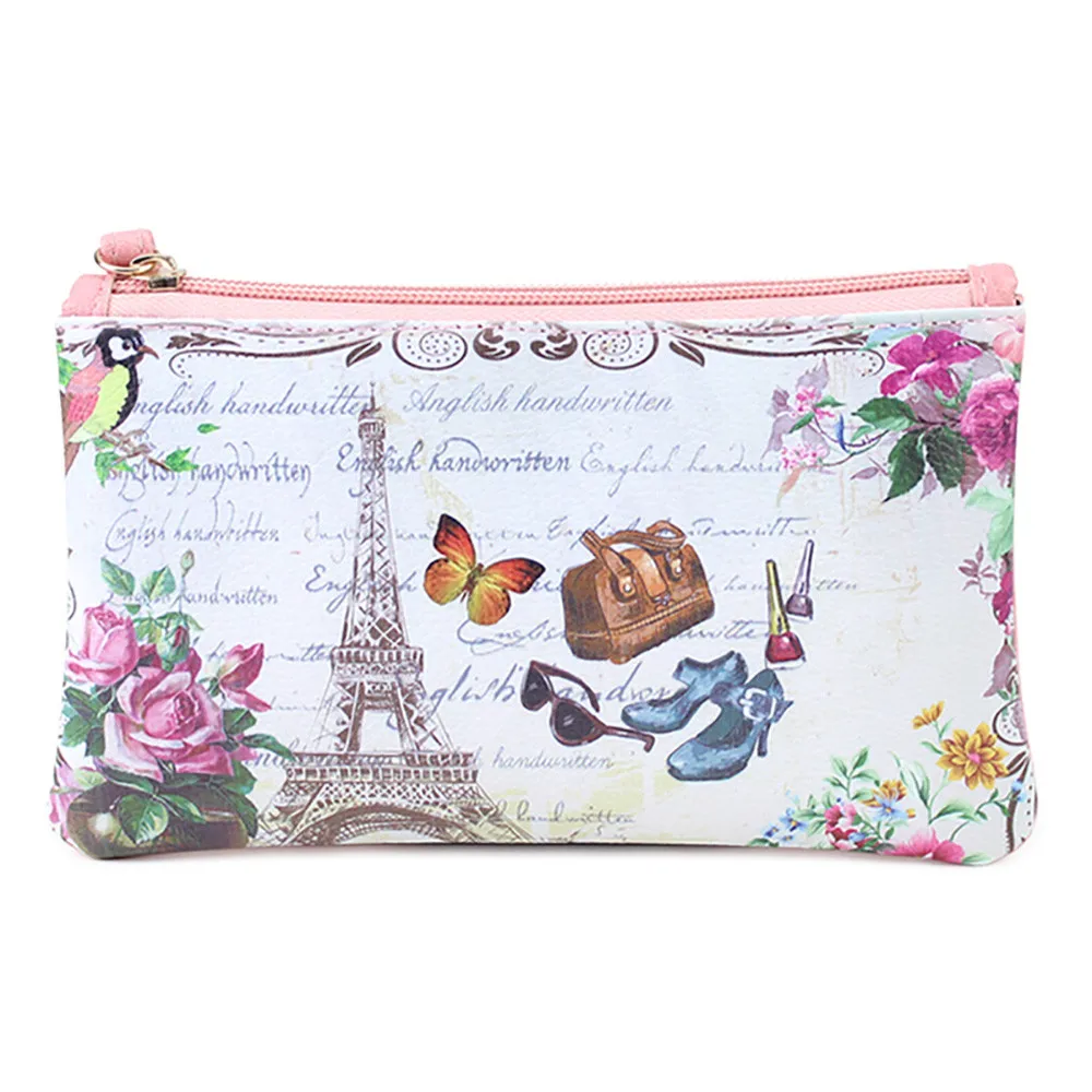 

OCARDIAN Smalle Wallet Women Artistic Pattern Coin Bags Fashion Ladies Purse Pouch For Girl carteira feminino pequena 5.Sep.12