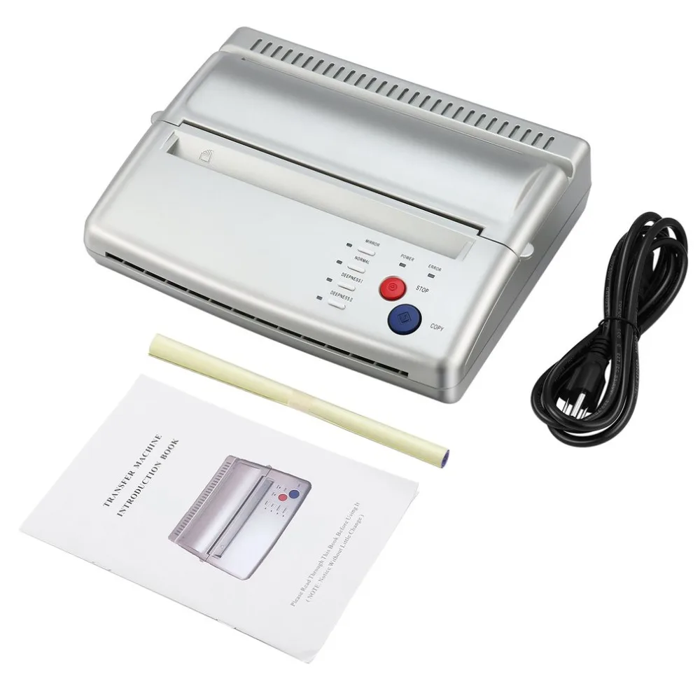 

Styling Professional Tattoo Stencil Maker Transfer Machine Flash Thermal Copier Printer Supplies EU/US Plug 2018 Selling