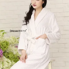 Женский осенне-зимний банный халат из хлопка для гостиницы и дома, женская одежда для купания, ночное белье, ночная рубашка