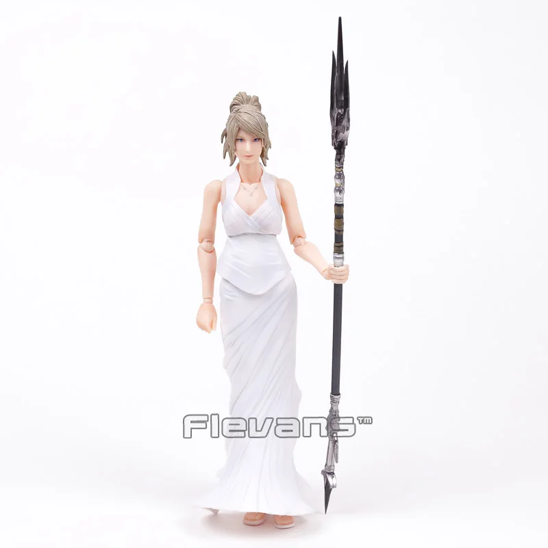 Играть Искусство Kai Final Fantasy XV 15 Lunafreya Nox Fleuret подвижная ПВХ фигурка Коллекционная модель игрушки 25 см