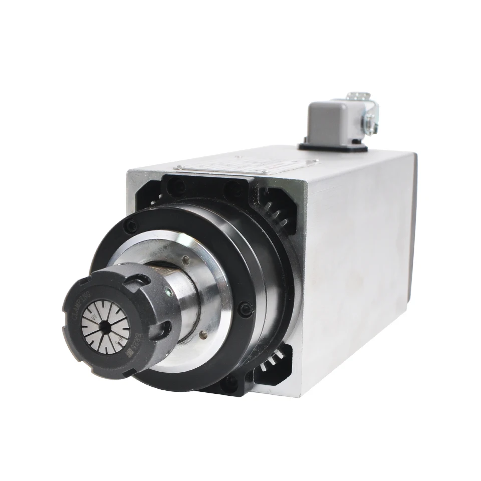 CNC мотор шпинделя 4KW 220В/380В с воздушным охлаждением ER25 цанговый патрон для гравера