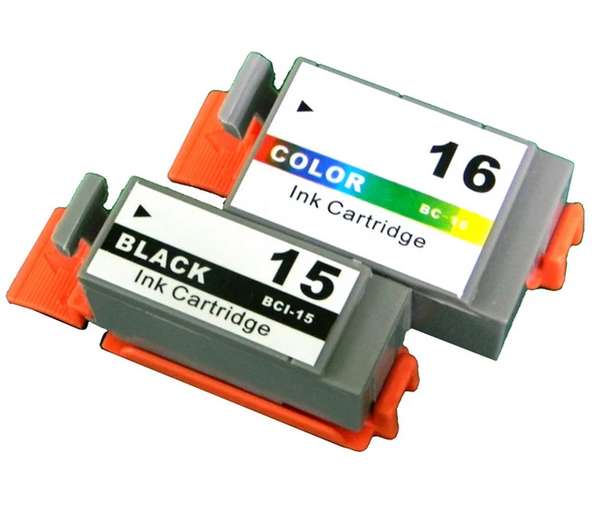 

1Set BCI-15 BCI-16 Ink Cartridge For Canon BCI15 BCI16 For Canon i70 For Canon BJC-i70 i80 ip90 ip90v Printer Printer