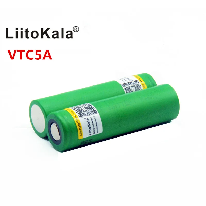 VTC5A liitokala 3,7 V 2600 mAh литий-ионная аккумуляторная батарея 18650 Akku для sony US18650VTC5A 35A фонарик игрушки